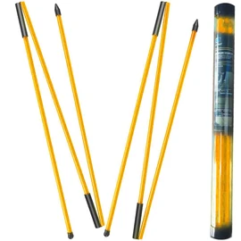 2 Pcs 3 Fold Golf Direction Indicator Stick Portable Correcter Practice Stick Auxiliary Training Equipment