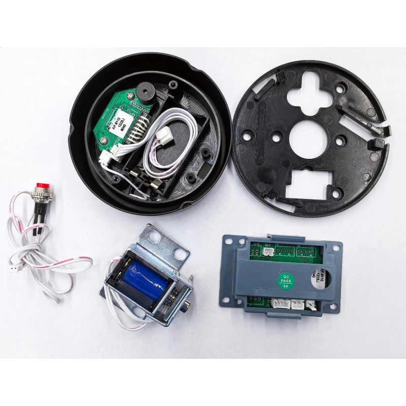 MOUNT Gun Safe Replacement Lock Black Keypad Electronic Solenoid Lock