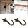 Pack of 20 Vintage Screw Hooks Retro Wall Hanging Hooks