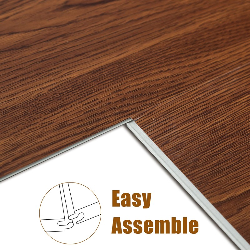MIRUO SPC Vinyl Plank Flooring 9 Pieces Easy DIY Luxury