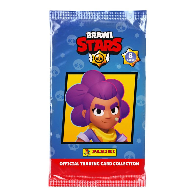Panini Brawl Stars Trading Cards Blister Pack of 3 Sleeves