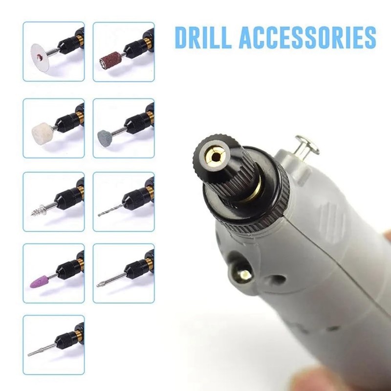 Pojedehy Mini Cordless Rotary Tool Kit, 5-Speed Multi-Purpose 3.7V Power