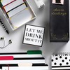 C.R. Gibson X&O Paper Goods Cocktail Napkin, 5 x 5,