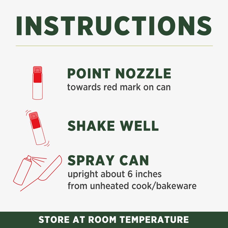 Pam Cooking Spray 100% Extra Virgin Olive Oil, 5 oz.