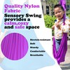 Adjustable Sensory Swing and Cuddle Swing for Indoor&Outdoor Kids Use