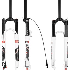 ZTZ MTB Air Suspension Fork，Fit for 26/27.5/29 inch Mountain Bike, 120mm Travel, Rebound Adjust, QR 9mm, Manual/Remote Lockout, XC/AM Mountain Bike Front Fork, Ultralight