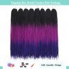 Crochet Box Braids Crochet Hair Prelooped 24 Inch 8 Packs