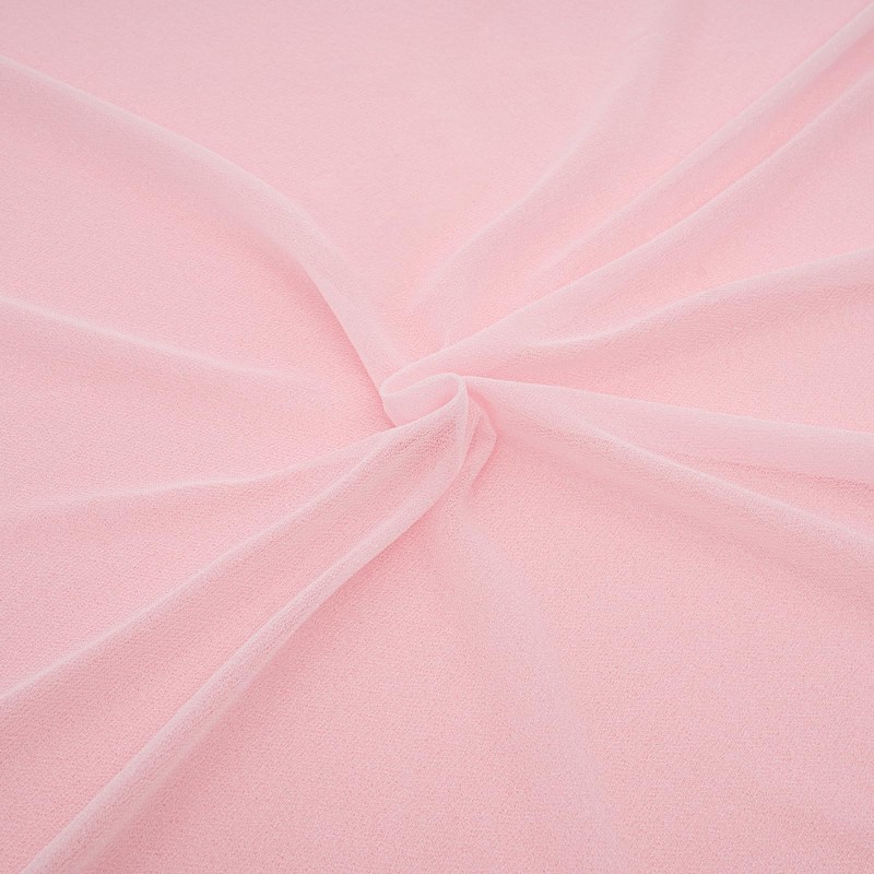 WUPYI Chiffon Ceiling Drapes,6 Panels 5FT x 20FT Pink Ceiling