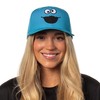 Gorra ajustable de Sésamo Street Cookie Monster para hombre, color