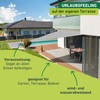 Windhager Cannes 10711 Triangular Awning 3 x 3 m Isosceles,