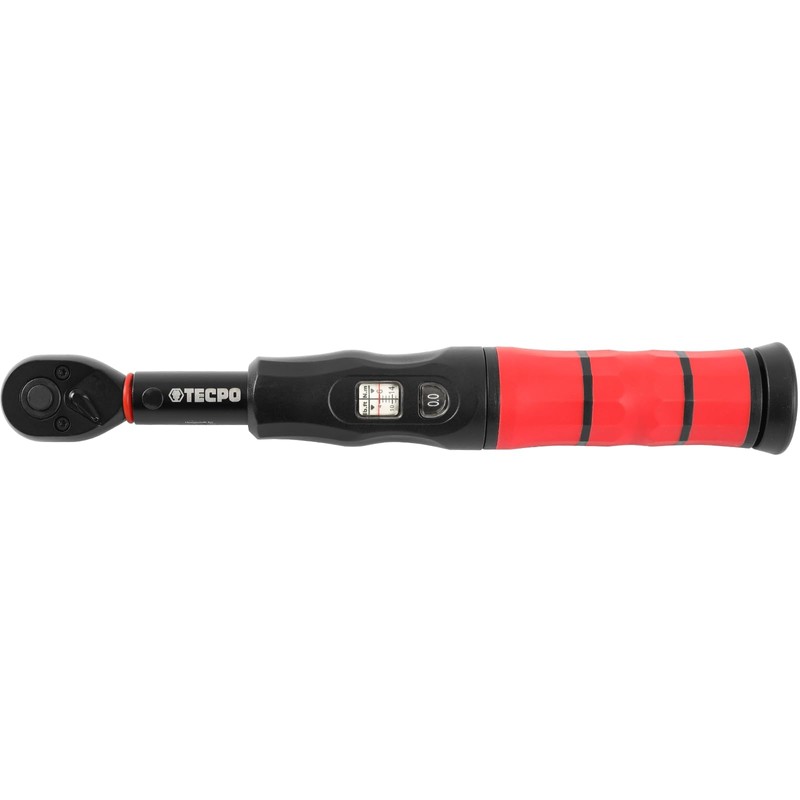TECPO Pro Torque Wrench 1/4 Inch 6-30 Nm, 72 Teeth