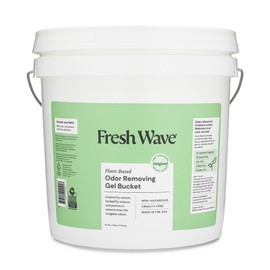Fresh Wave Odor Removing Gel Bucket, 15.5 lb. (248 oz.), Original Scent Refill - Odor Absorbers for Home, Safer Odor Relief, Natural Plant-Based Odor Eliminator, For Cooking, Trash & Pets