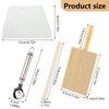 Gnocchi Board Set of 4 Gnocchi Wooden Board with 1