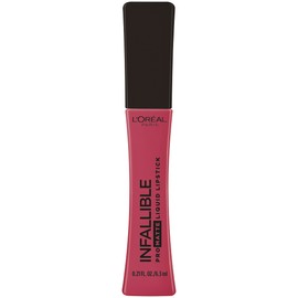 L’Oréal Paris Infallible Pro Matte Liquid Lipstick, Long-Lasting Intense Matte Color, Up to 16HR Wear, highly pigmented, full coverage liquid lipstick, Raspberry Rosé, 0.21 fl. oz.
