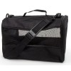 Vibrant Life PET CARRIER Small Guaranteed on-Board Soft-Sided Black, 16