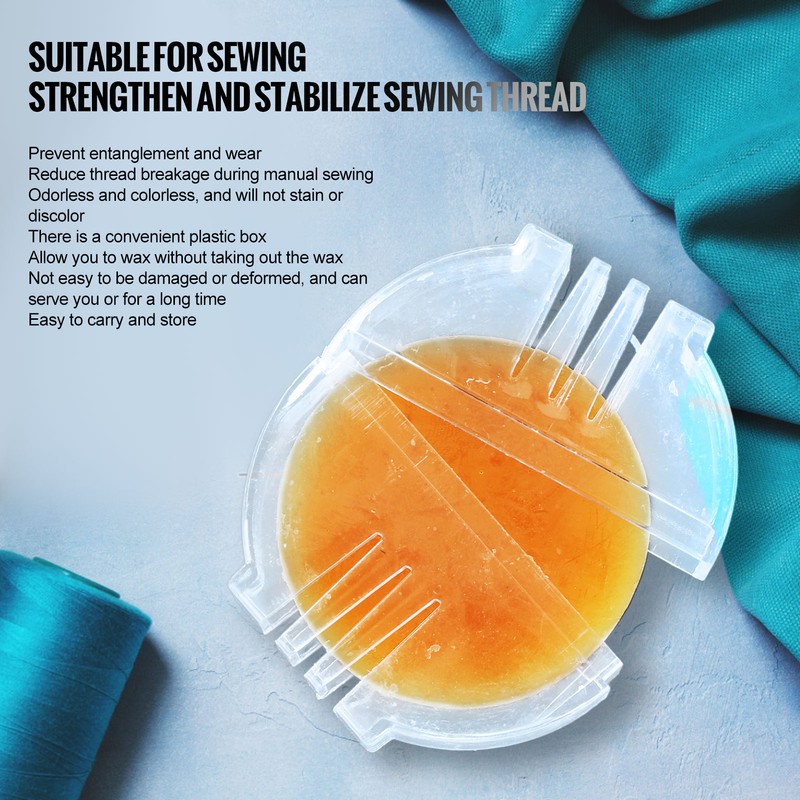 6 Pcs Thread Wax Anti Knotting Wear Proof Odorless Sewing