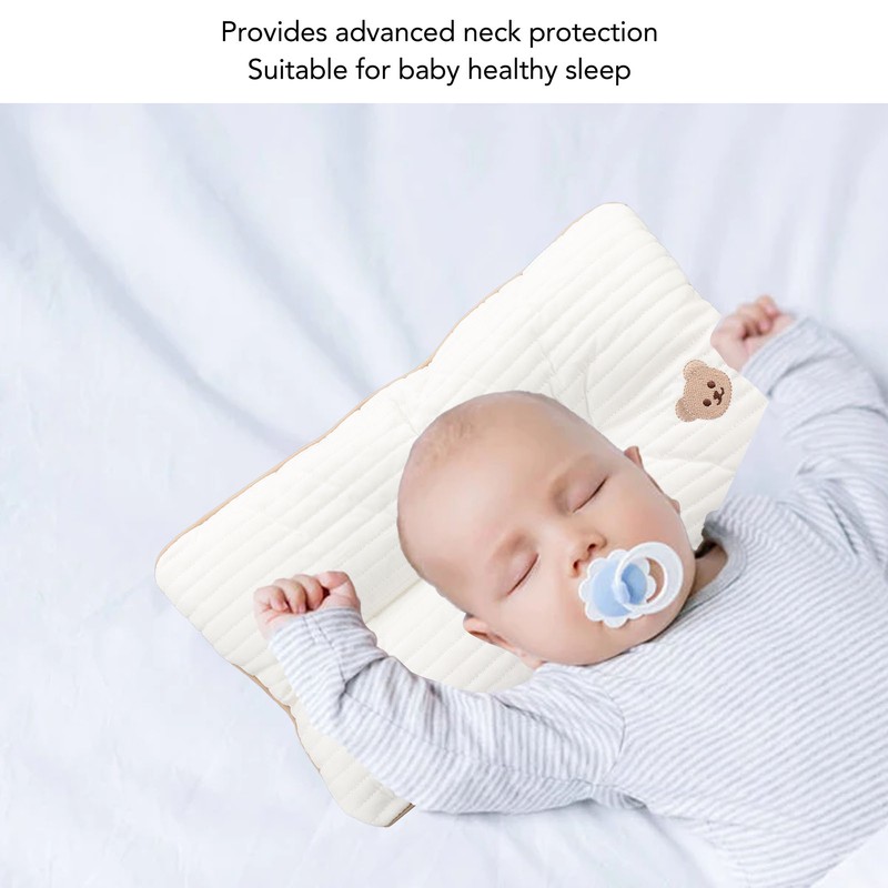 Cute Toddler Pillow Animal Pattern Soft PP Cotton Neck Support