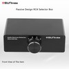 SIUNIMAS 4-in 1-Out Pro RCA Passive Audio Switching Box 4