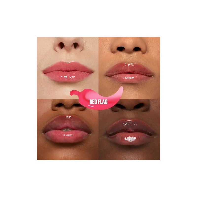 Maybelline Gloss Rellenador De Labios, Lifter Plump, Tono Red Flag