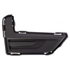TRQ Front Right Fog Light Hole Cover Black Passenger Side