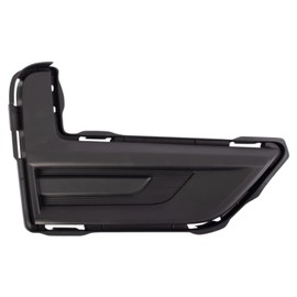 TRQ Front Right Fog Light Hole Cover Black Passenger Side Compatible with 2017-2020 Nissan Rogue NI1039148