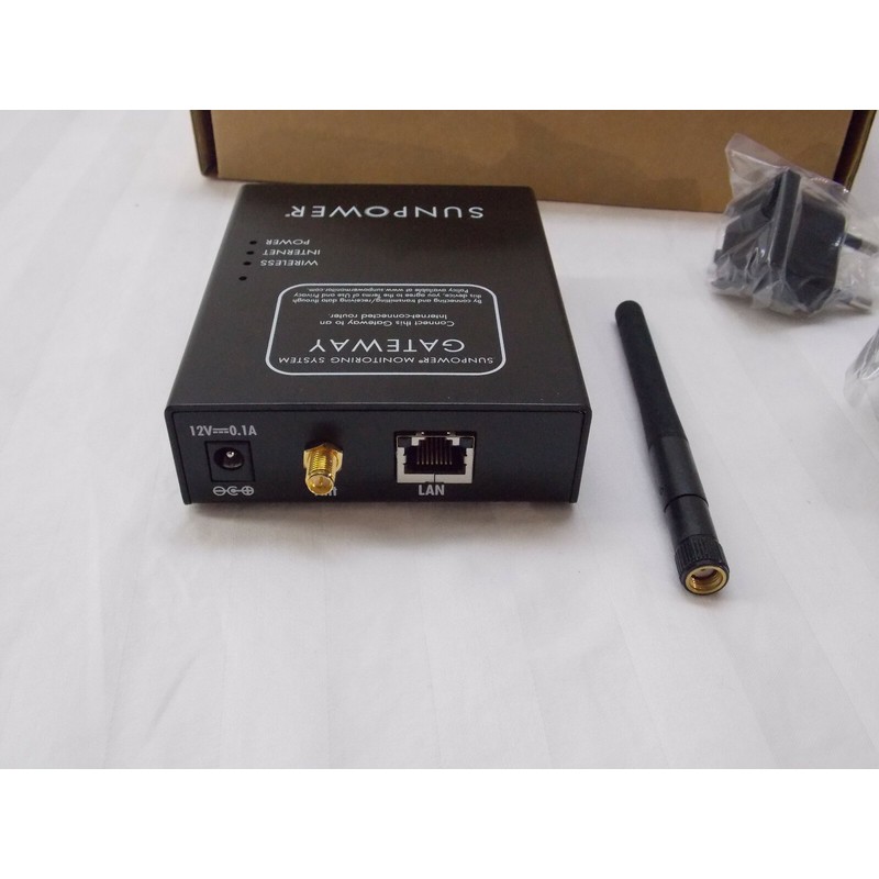 Sunpower Gateway 109876 (SPR-PMR-GTWY) Solar Energy Monitoring Unit