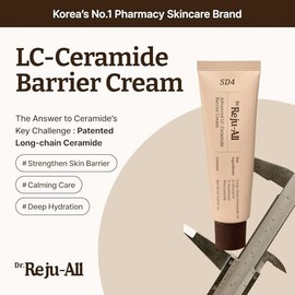Dr.Reju-All Advanced LC-Ceramide Barrier Cream - Hidratación profunda patentada de ceramida de cadena larga - Hidratante facial coreano ligero para fo