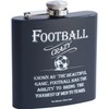 Arora Ultimate Gift for Man 8869 Football Hip Flask, Multicolour,