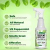 Mighty Mint Peppermint Oil Rodent Repellent Spray – Natural Indoor