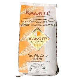 Kamut Flour, Organic, Khorasan Whole Grain Flour, Bulk, 25 lb