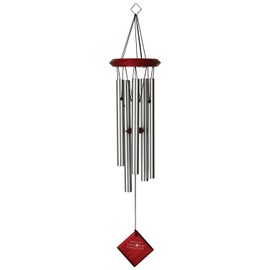 Woodstock DCS22 Encore Collection Silver Chimes of Polaris Windchime, 22 - Inch