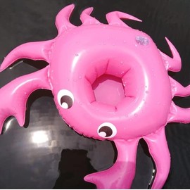 Bargain Wells Inflatable Crab Hot tub Bath Pool Drinks Holder