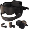 SARISUN Travel Pillow Combo with Chin Strap, Airplane Pillows with
