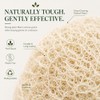 Esponja de lufa natural KUMARI KULTURE (Paquete de 4) Multiusos