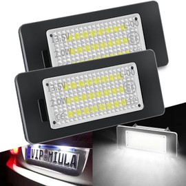 LED Number Plate Light A4 B8 A5 Sportback A6 C7 A7 Q5 TT