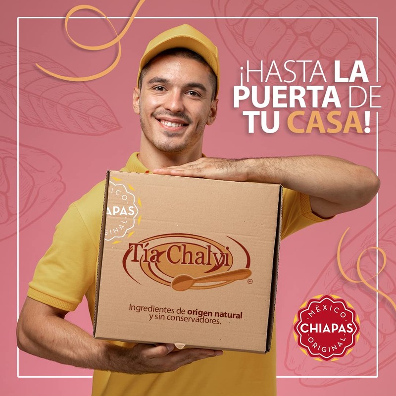 Genérico Tía Chalvi Polvo Para Bebida Tascalate Natural De Chiapas