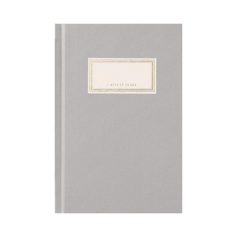 Midori 12703006 Diary, 3 Minutes, Gray