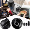 Bessy shop 4 Pcs Universal Gas Hob Knobs 42mm Control
