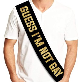 Groom Sash - Funny Bachelor Party Supplies, Decorations, Ideas, Gifts, Jokes and Favors