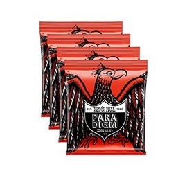 4 PACK Ernie Ball 2015 Paradigm Electric Guitar String Skinny Top Heavy Bottom (10-52)