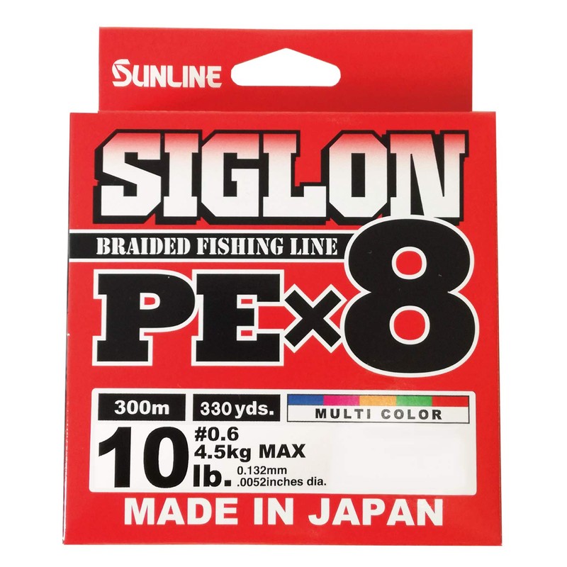 SUNLINE PEx8 Line Sigron PEx8 300 m 5 Colors 0.6
