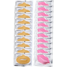 Mascarilla Labial de Hidratante 20 Piezas Exfoliante y Voluminizadora para Labios Estimulación Cuidado de Labios Secos y Agrietados