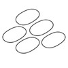 5Pcs Round Rubber Motor Belt Industrial Mechanical Equipment Transmission Parts