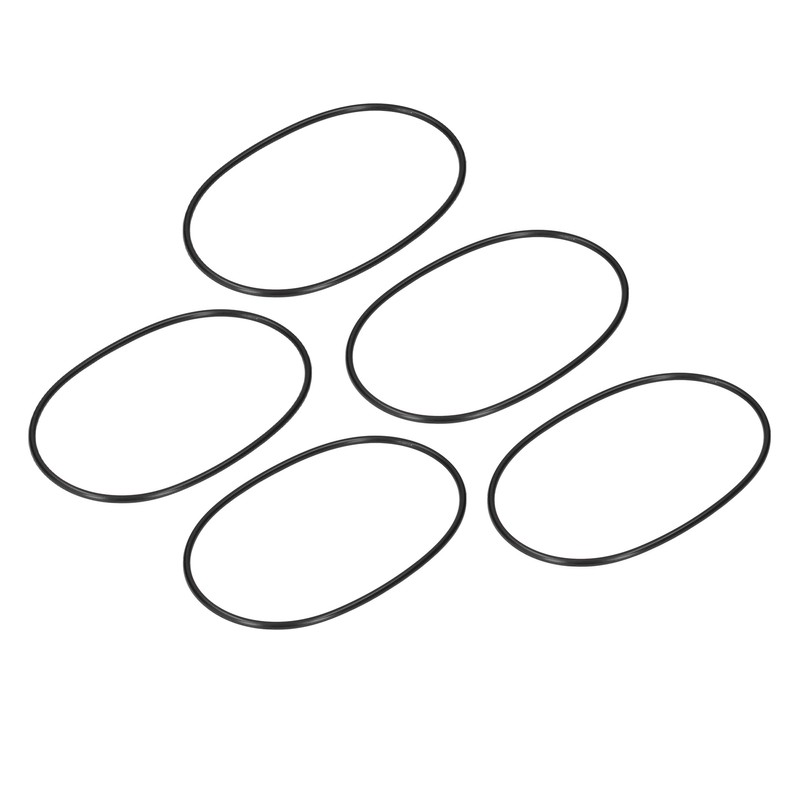 5Pcs Round Rubber Motor Belt Industrial Mechanical Equipment Transmission Parts