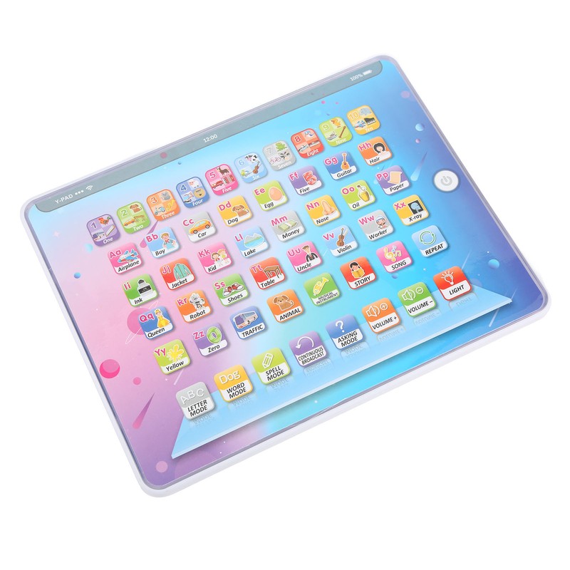 Kids Learning Tablet Full English Teaching Touch Voice Learning Tablet