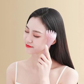 Gua Sha Scalp Massager 3-Piece Set for Head Acupressure and Meridian Massage Random Color/3-Piece Set