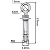 SKIR'CO (Pack of 2) Eye Bolt Shield Anchor M8, Expansion