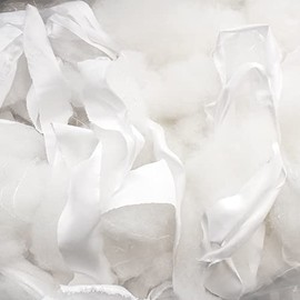 Lancashire Textiles Lancashire Textiles Quality Grade Hollowfibre OFF CUTS - Ideal Stuffing Filling for Toys, Pillows Craft, Cushion Filling C 1 kg