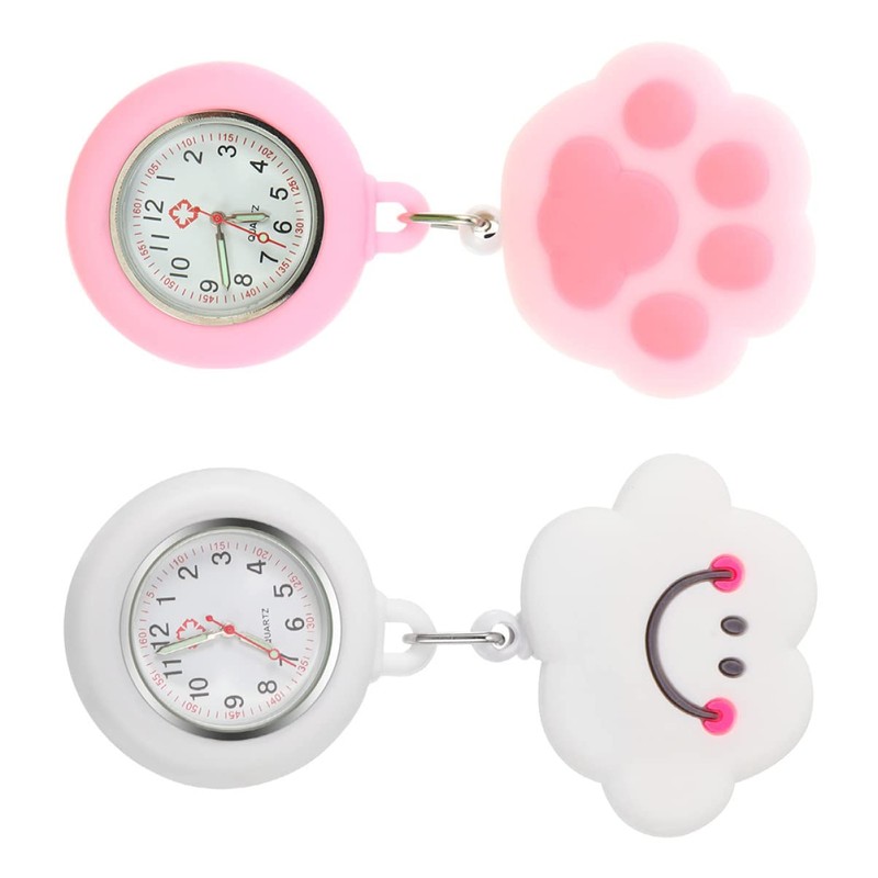 Gatuida 2sets Adorable Digital Nurse Watch Fob Ideal for Nurses