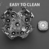 "Cabezal de afeitadora eléctrica de 9 cuchillas para hombre, cabezales